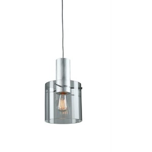 Artcraft Lighting Henley 1 - Light Pendant in  Brushed Aluminum - 1 of 3