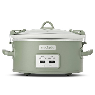 Crock Pot 6qt Cook and Carry Programmable Slow Cooker - Moonshine