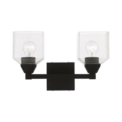 Livex Lighting Aragon 2 - Light Vanity in  Black