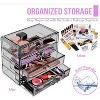 Sorbus Makeup Organizer for Cosmetics, Jewelry, Beauty Supplies, and more - 3 of 4