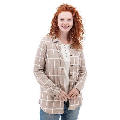 Old Ranch Brands Women's Alora Boyfriend Fleece Shirt