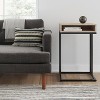 Loring Accent Table Vintage Oak - Threshold™ - image 2 of 4