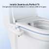 Garvee Mechanical Bidet Attachment, Bidet Attachment for Toilet, Toilet Bidet with Dual Self-Cleaning Nozzles, Rear and Feminine Wash - 2 of 4