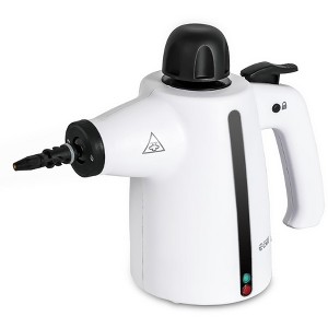 COMMERCIAL CARE Steam Cleaner 1200W and 8.45 Oz. Tank, White - 1 of 4