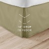 Premium Pleated Dust Ruffle Bed Skirt - Easy Fit - Becky Cameron - 3 of 4