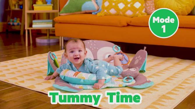 Bright Starts Tummy Time Prop and Playmat - Sloth, 2 of 17, play video