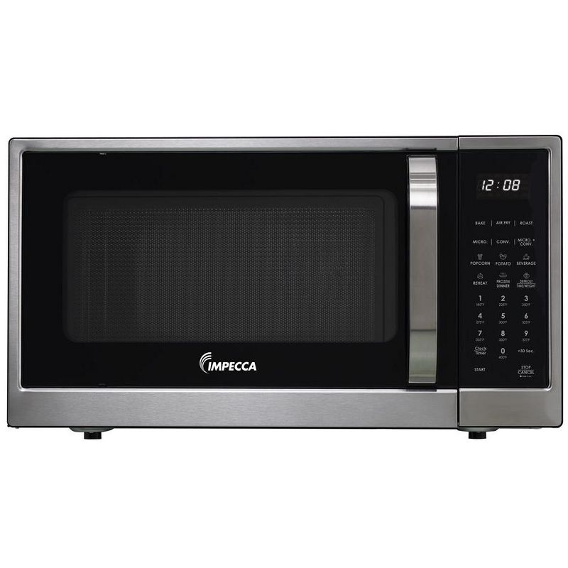 Impecca 1.3 Cu Ft  Mutlifunction Oven. Convection, Microwave, Airfry, Roast - Stainless Steel, 3 of 5