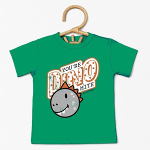 The Juniper Shop SmileyWorld You're Dino-Mite Toddler Short Sleeve Tee - 1 of 4