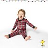 6M-18M Baby Snoopy Print Cotton Family Matching Pajamas Holiday 2-Piece Sets for Christmas with Woodstock Charlie Brown Linus - PEANUTS - 4 of 4