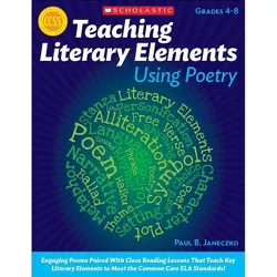 Teaching Literary Elements Using Poetry - by  Paul Janeczko (Paperback)