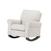 Rocking Chair with Wooden Legs, Pocket Coil and Wooden Inner Frame for Living Room - 4 of 4