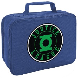 Justice League Green Lantern Athletic Logo Insulated Soft Sided Lunch Box - 1 of 4