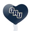Oral Roberts University Primary Logo Heart Love Cupcake Picks Toppers Decoration Set of 6 - 2 of 4