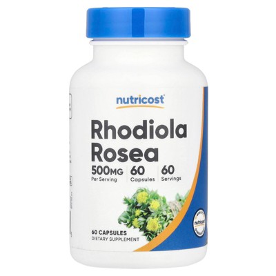 Nutricost Rhodiola Rosea, 500 mg, 60 Capsules