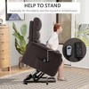 Fabric Power Lift Recliner Chair with Remote Control and Side Pockets - 4 of 4