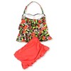 Island Escape Womens Tiered Ruffle 2 Piece Tankini - 2 of 2