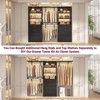 Besiost Closet Organizer System with Wood Drawers and Shelves - 2 of 4