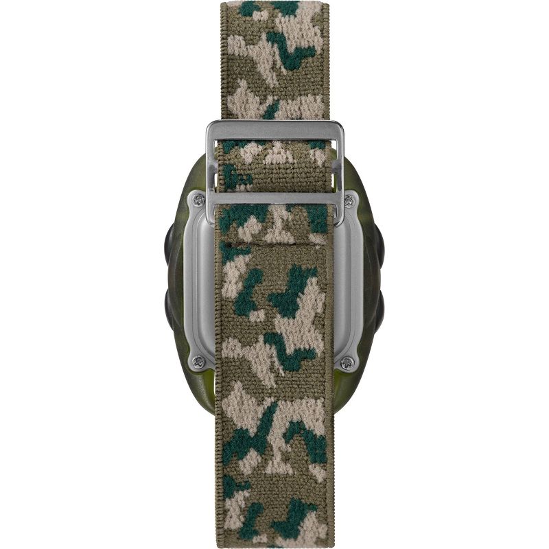Kid&#39;s Timex Digital Watch with Camouflage Strap - Olive Green T71912XY, 3 of 4