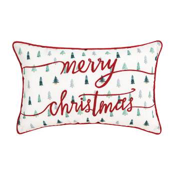 Merry State Christmas Pillow | Little Birdie