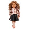 Our Generation Ana 18" Fashion Doll in Faux Shearling Jacket - 2 of 4