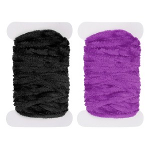 Unique Bargains Rayon Chenille Thick Thread Materials Fly Tying 16.4ft 2 Pcs - 1 of 3