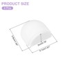 Unique Bargains Rubber Self-Adhesive Shock Absorbent Reusable Door Stop 4 Pcs - 2 of 4
