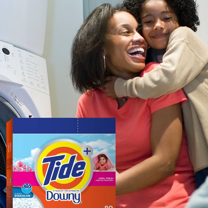 Tide with Downy Powder Laundry Detergent - 148oz/89 Load, 6 of 10