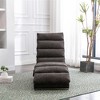 Chaise Lounge Indoor Chair Modern, Long Lounger for Office or Living Room - 4 of 4