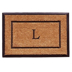 Calloway Mills 101631830A The General Monogram Doormat 18 In. x 30 In. - 1 of 3