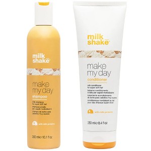 milk_shake Make My Day Shampoo (10.1 oz) & Make My Day Conditioner (8.4 oz) Milkshake DUO SET for Super Soft Hair - 1 of 2