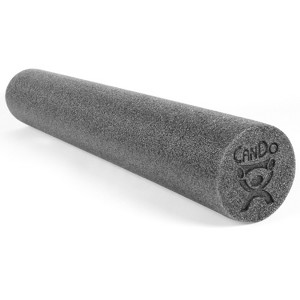 CanDo Plus Round Gray Exercise Fitness Foam Rollers for Muscle Restoration, Massage Therapy, Sport Recovery and Physical Therapy - 1 of 4