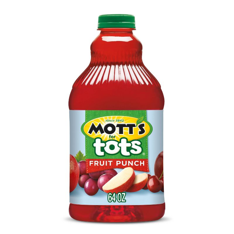 Mott&#39;s for Tots Fruit Punch Juice - 64 fl oz Bottle, 1 of 5