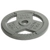 Kumasinova 2" Olympic Cast Iron Weight Plates,Gray Baked Enamel Finish Barbell Plates,Many Options - 4 of 4