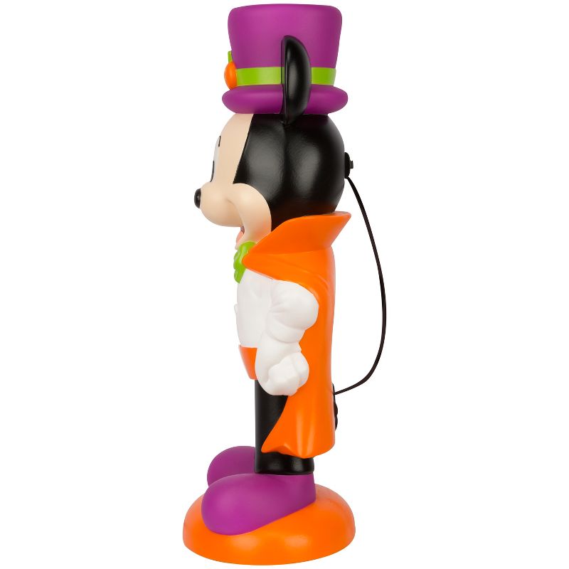 Gemmy Lighted Blow Mold Outdoor Decor Halloween Mickey Mouse w/Top Hat 24" Disney, Multi, 3 of 7