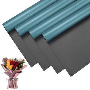 Unique Bargains Waterproof Durable Floral Wrapping Paper 1 Pc - 1 of 4
