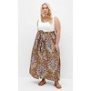 Women's Plus Size Mysteria Skirt - saddle | CITY CHIC - image 2 of 4