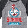 Boys' - Dr. Seuss - Cat in the Hat School Is Cool Raglan Graphic T-Shirt - 2 of 4