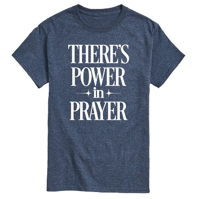 Men's - Instant Message - There's Power In Prayer Short Sleeve Graphic T-Shirt