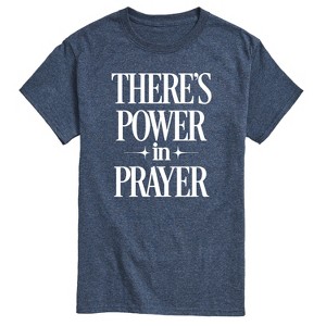 Men's - Instant Message - There's Power In Prayer Short Sleeve Graphic T-Shirt - 1 of 4