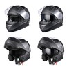 AHR RUN-M3 Modular Flip Up Helmet Full Face Dual Visor DOT Motorcycle Bike XXL - 3 of 4