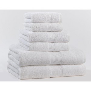 BrylaneHome BH Studio 6 Piece Bath Towel Set - 1 of 3