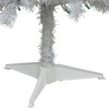 Northlight 4' Pre-Lit White Artificial Christmas Tree, Green Lights - 2 of 4