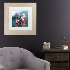 Trademark Fine Art Mich Catanzaro Cherry Blossom Matted Framed Art - 1 of 4