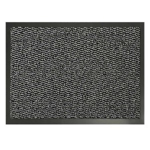Evideco French Home Goods Heavy-Duty Non-Slip Rubber Door Mat for High Traffic Areas - Available in Multiple Sizes and Colors - 1 of 4