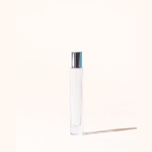 makesy 0.33oz / 10ml cylinder rollerball perfume bottle set - silver - 1 of 2