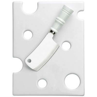 Boston Warehouse Hamptons Cheese Board and Knife Set