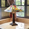 Chloe Lighting GENESIS Victorian 2 Light Antique Dark Bronze Table Lamp 17 Shade - 4 of 4