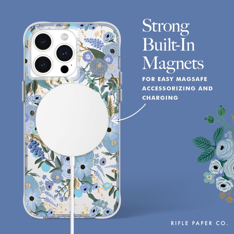 Rifle Paper Co. Apple iPhone 15 Pro Max MagSafe Compatible Floral Case, 4 of 8