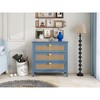 Vynxaria 3-Drawer Cabinet ¨C Natural Rattan Accent Furniture for Bedroom, Living Room & Study - 2 of 4