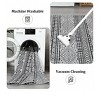 Machine Washable Area Rugs, Distressed Rugs, Under Dinning Table Stain Resistant Rug - 3 of 4